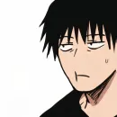 Стикер TOJI FUSHIGURO 2 / Jujutsu kaisen