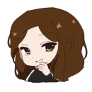 Стикер Mori Gyaru