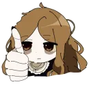 Стикер Mori Gyaru