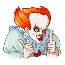 Стикер Pennywise