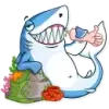 Стикер Its a Shark