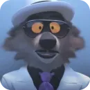 Стикер Mr Wolf