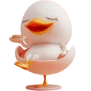 Стикер Мистер Яйцо