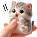 Стикер Микро котики