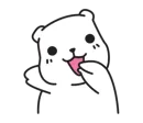 Стикер Mu Bear