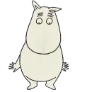 Стикер Moomin
