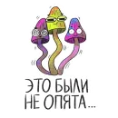 Стикер Mushrooms