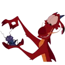 Стикер Mushu