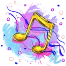 Стикер Music Notes
