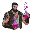 Стикер Мужикомаги