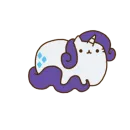 Стикер My Little Pusheen