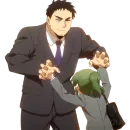 Стикер Senpai ga Uzai Kouhai no Hanashi