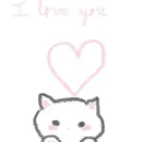 Стикер Cute cats