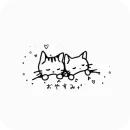 Стикер Cute cats