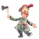 Стикер Падал прошлогодний снег