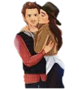 Стикер Novios
