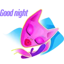 Стикер Naughty Kitty