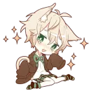 Стикер Некомими–кун