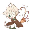 Стикер Некомими–кун