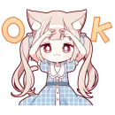 Стикер Летние Некомими