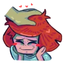 Стикер No im not a human