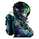 Стикер КосмоСтикеры