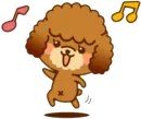 Стикер New Angry Poodle