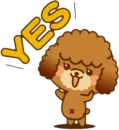Стикер New Angry Poodle