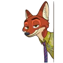 Стикер Ник Уайлд Без Текста