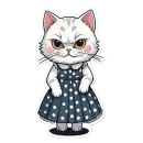 Стикер Niedliche Katze