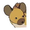 Стикер hyenas