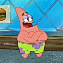 Стикер Patrick