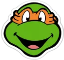 Стикер Ninja Turtles