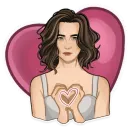 Стикер Норма от звёзд