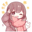 Стикер Новогодняя парочка