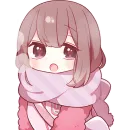 Стикер Новогодняя парочка