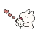 Стикер Rabbit Love