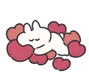 Стикер Rabbit Love