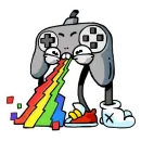 Стикер Old School Game