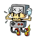 Стикер Old School Game