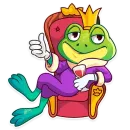 Стикер Oliver the Frog