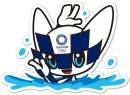 Стикер Summer Olympics 2020 Miraitowa