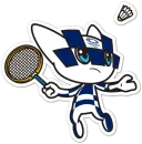 Стикер Summer Olympics 2020 Miraitowa