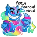 Стикер Opium Cheshire cat