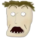 Стикер Ощипыш