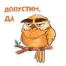 Стикер Owl