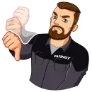 Стикер PATRIOT