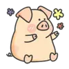Стикер PIGPIG & GuaGua Prt.1-2 (FULL) [英文]