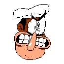 Стикер Pizza Tower Peppino