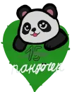Стикер Panda Blog